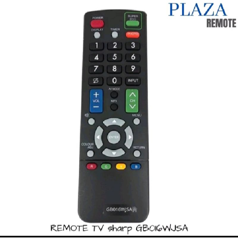 REMOTE TV SHARP AQUOS LED