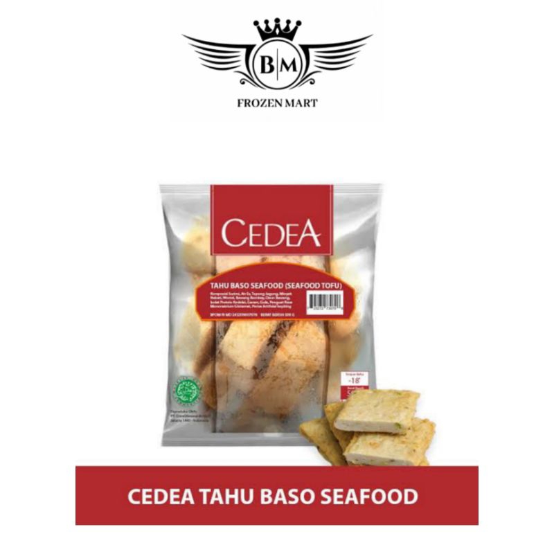 

Cedea Tahu Baso Seafood 500gr