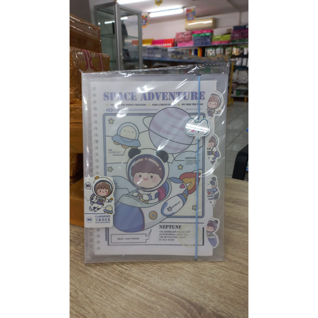 MAP BINDER LUCU UK B5 / MAP BINDER PLASTIK B0216