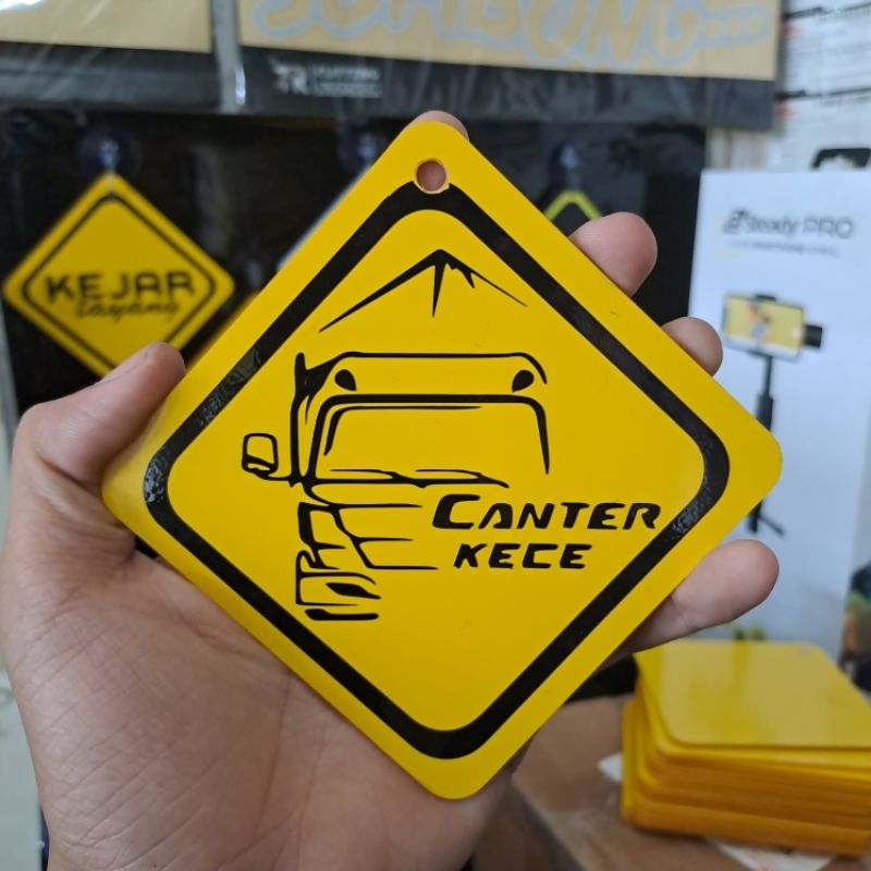 Gantungan Kaca Mobil ( CANTER KECE )