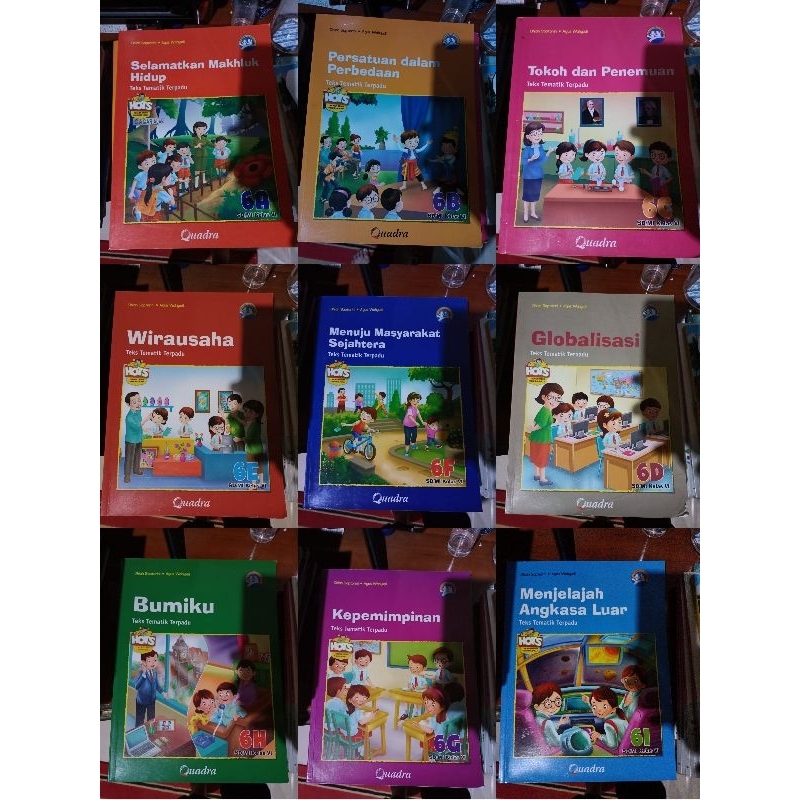 

Buku Paket Tematik Kelas 6 SD Tema A - I