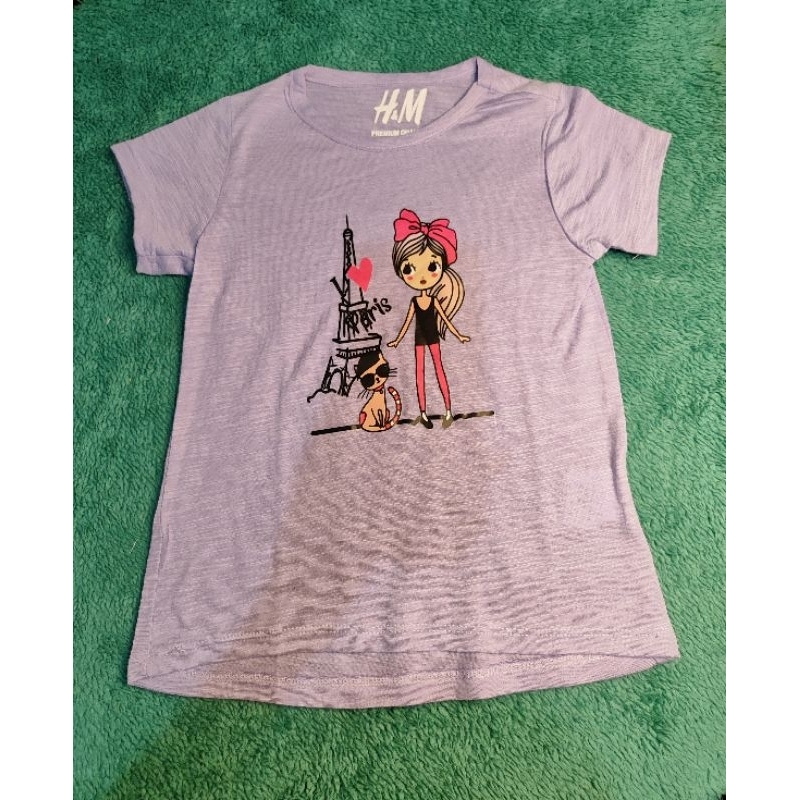 Kaos Anak Perempuan H&M