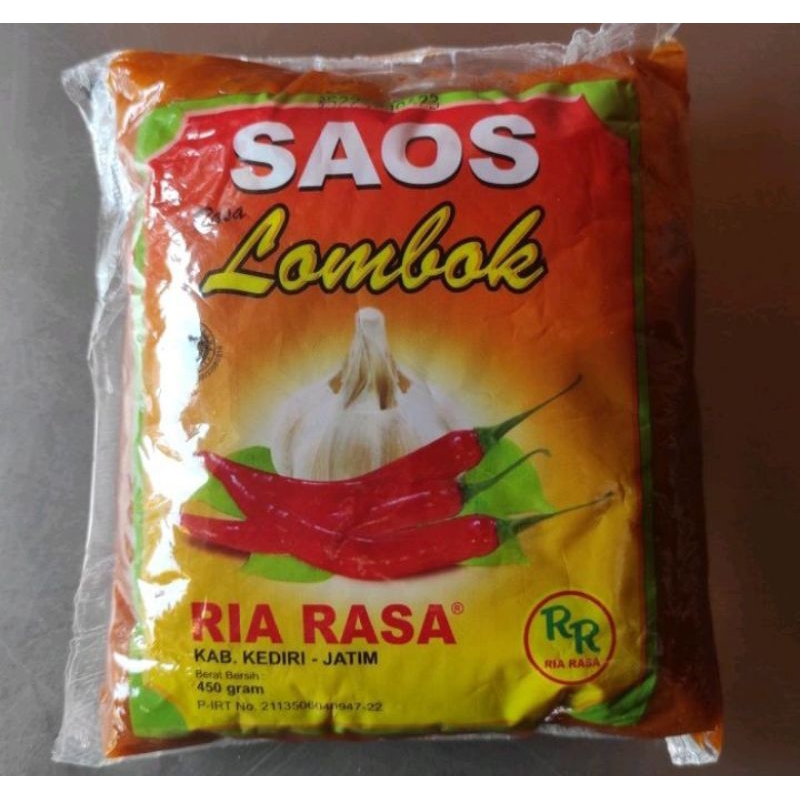 

Ria rasa saos sambal 450gr