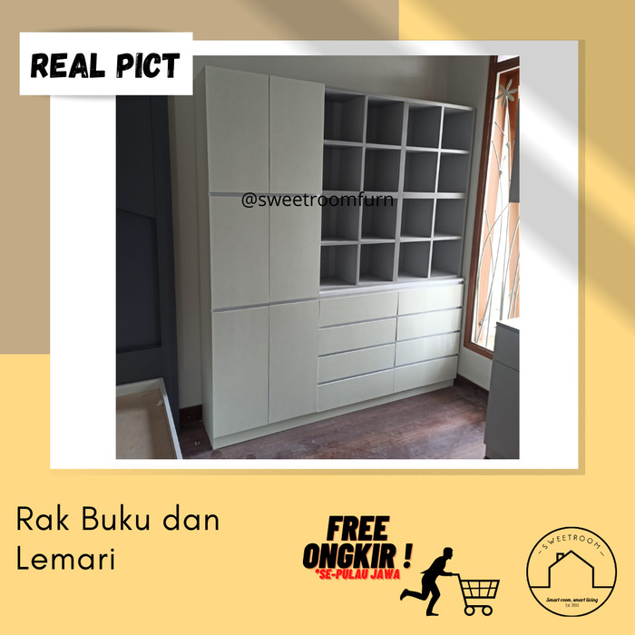 Rak buku dan lemari - Rak buku - Rak dan lemari - Rak - Lemari
