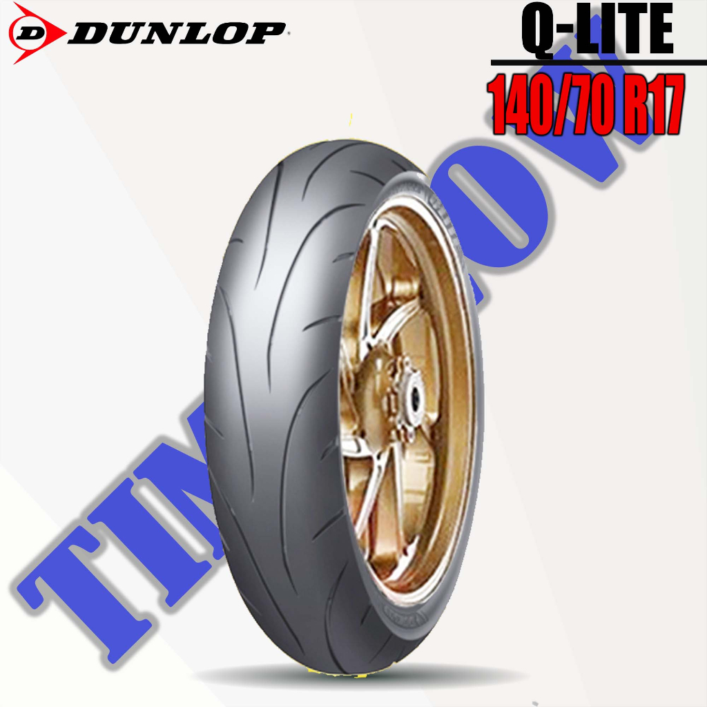 Ban Motor MOGE (Motor Batangan) // DUNLOP SPORTMAX QLITE 140/70 Ring 17 Tubeless
