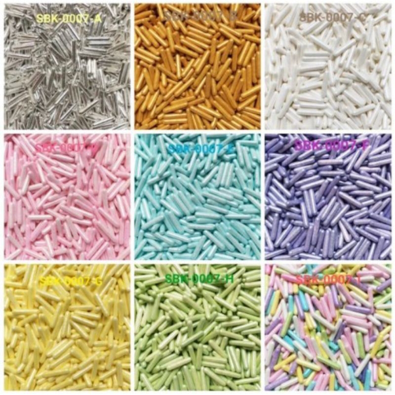 

100gr Sprinkle Kapsul, Trimit Kapsul, Taburan Kue Kapsul, Edible Sprinkle Cake, springkel, Sprinkel