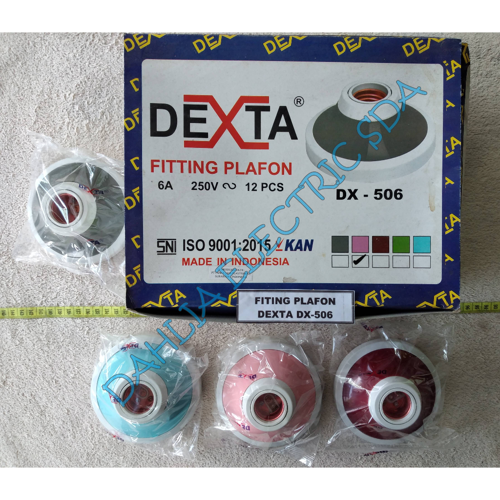 FITING PLAFON BULAT WARNA DEXTA