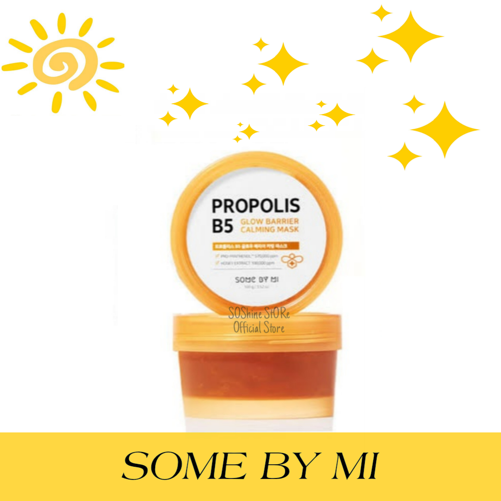 Some By Mi - Propolis B5 Glow Barier Calming Mask