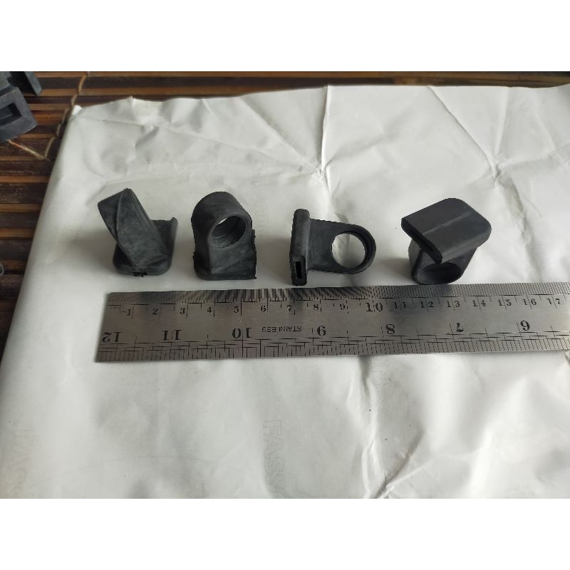 karet holder kabel gas karet pengait selang universal mobil motor