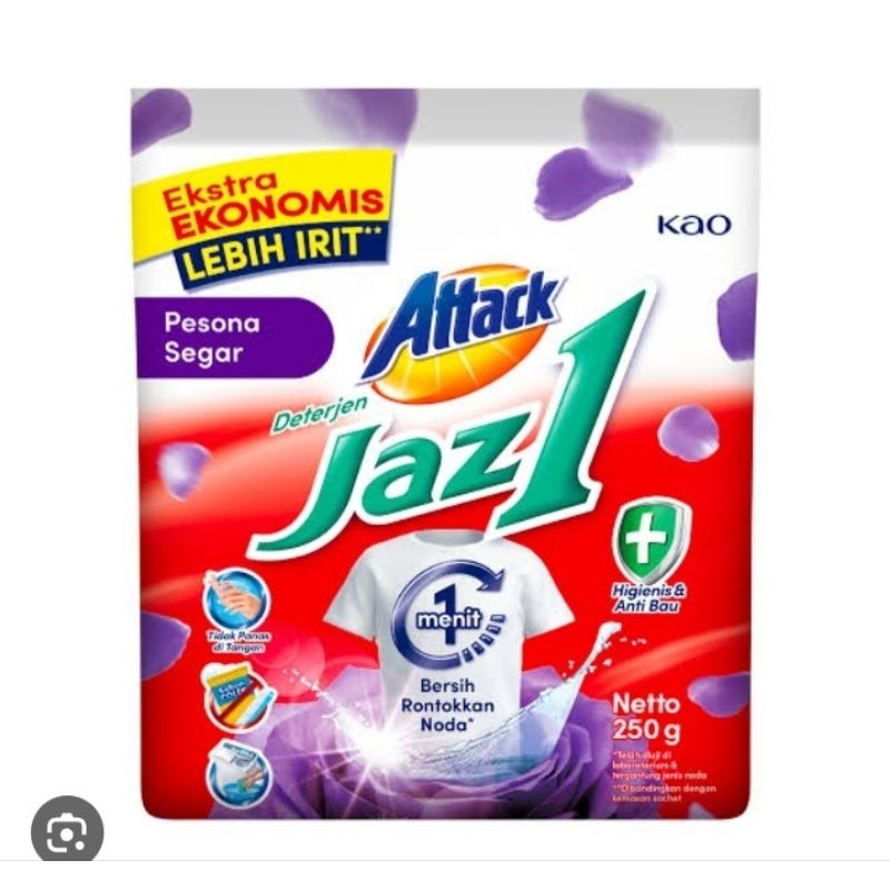 attack jaz1 deterjen 250 gram