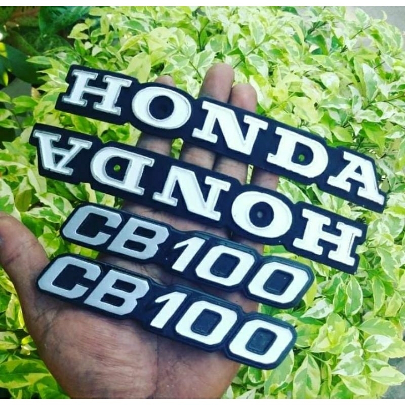 emblem honda cb100 k5 logo bok aki honda cb100 k5