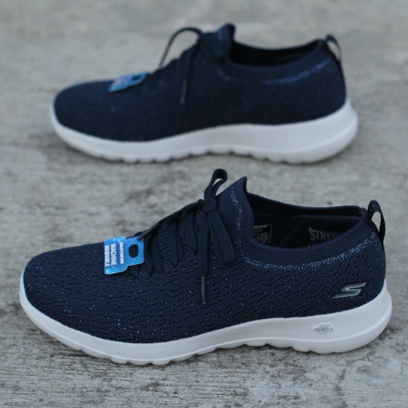 sepatu skechers go walk joy women sneakers shoes navy