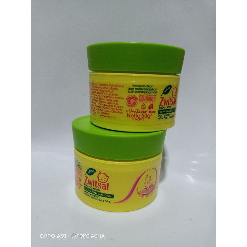 Zwitsal Baby Cream 50g