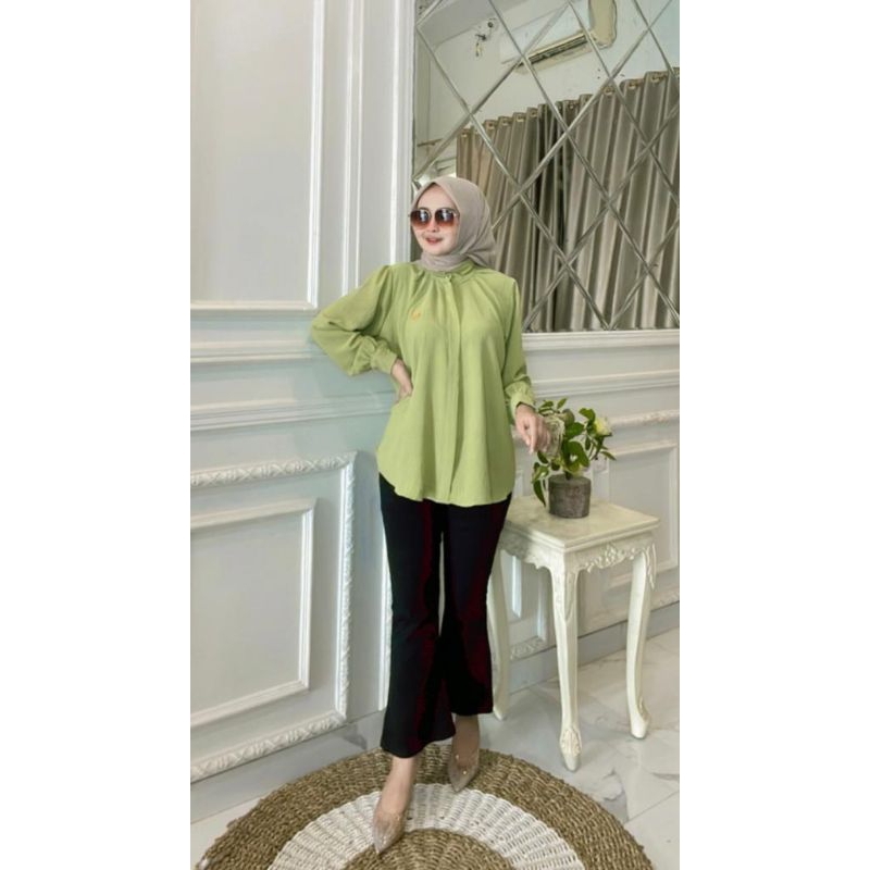 new renata tunic/tunic wanita elegant dan mewah/tunic kekinian