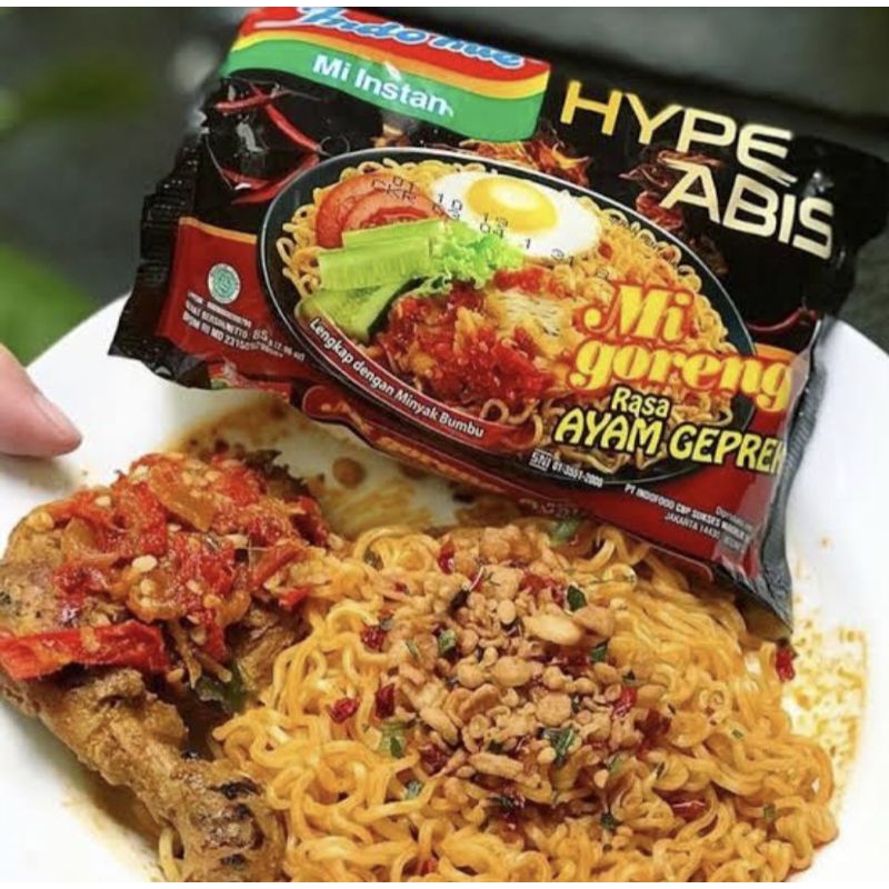 

Indomie Ayam geprek mie instan