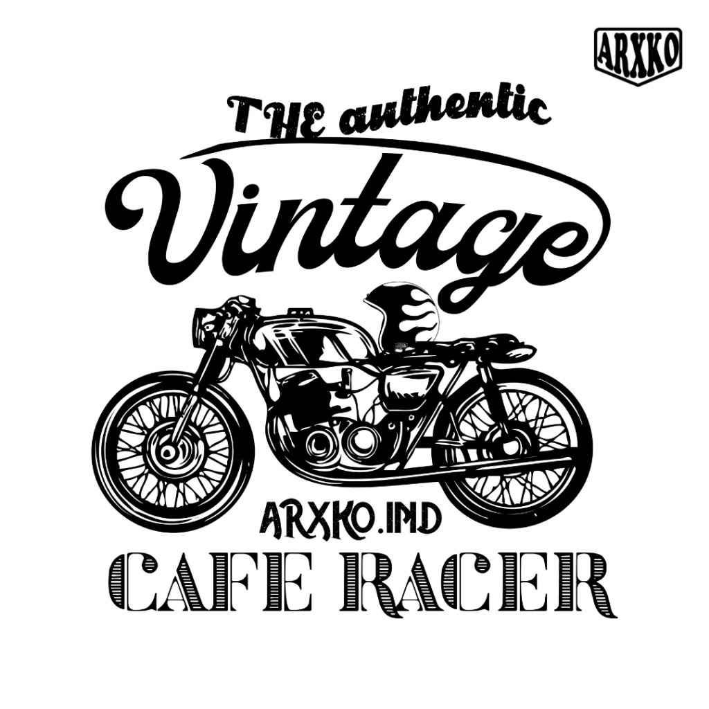 BAJU DISTRO / BAJU MOTOR - THE AUTHENTIC CAFERACER