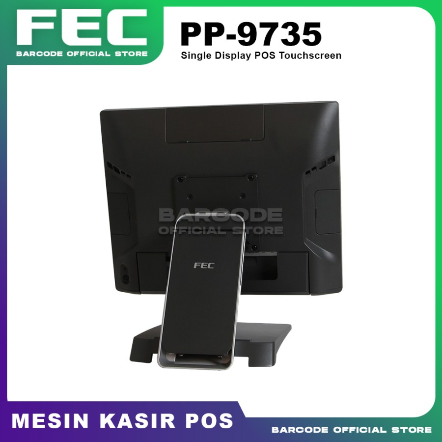 Mesin Kasir Windows FEC PP-9735 4/128GB USB RJ11 Siap Pakai