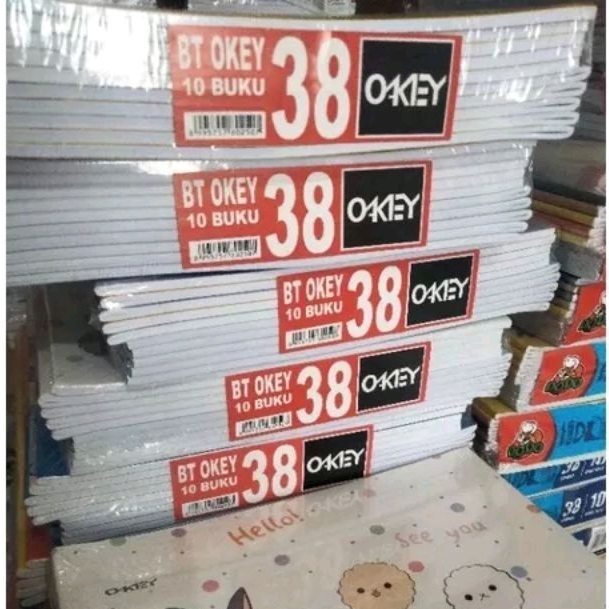

BUKU TULIS OKEY 38 LEMBAR