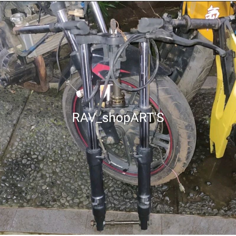 shock depan shok minerva rx150 rx 150 2016 mx150 set stang