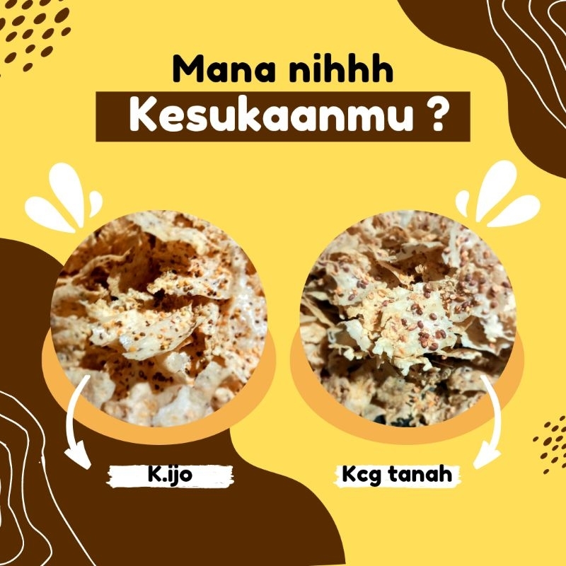 

peyek kacang ijo/peyek kacang/peyek rebon/makanan ringan 250g