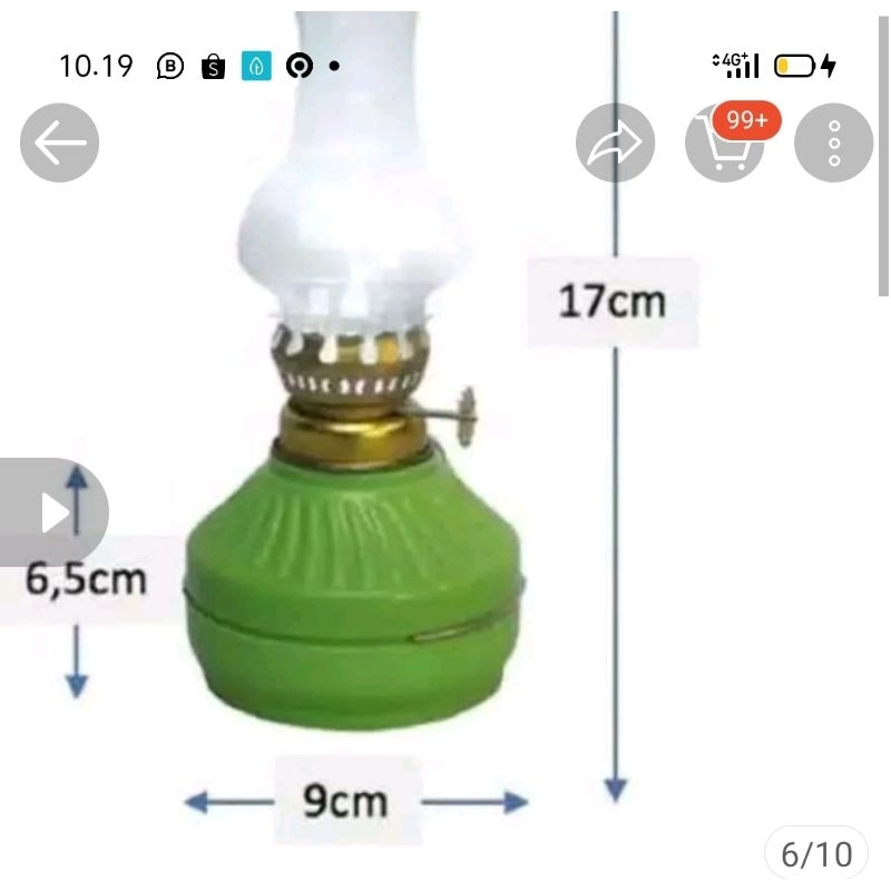 ublik lampu templok LED modern