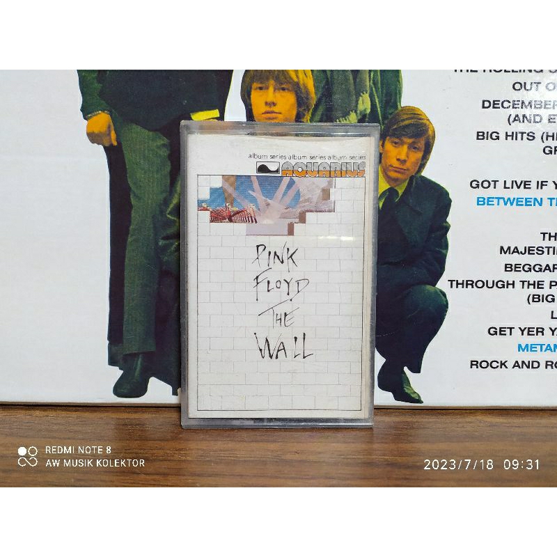 kaset Pita : PINK FLOYD - THE WALL.