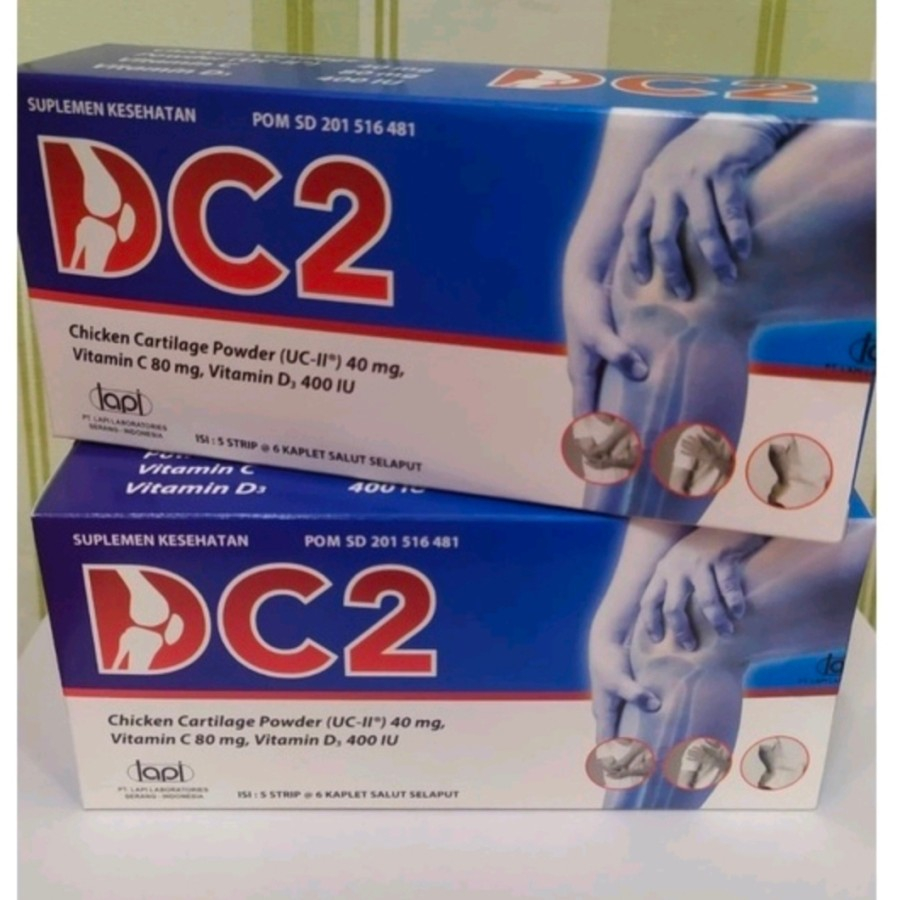 DC2 Tablet - Suplemen Kesehatan Tulang & Sendi