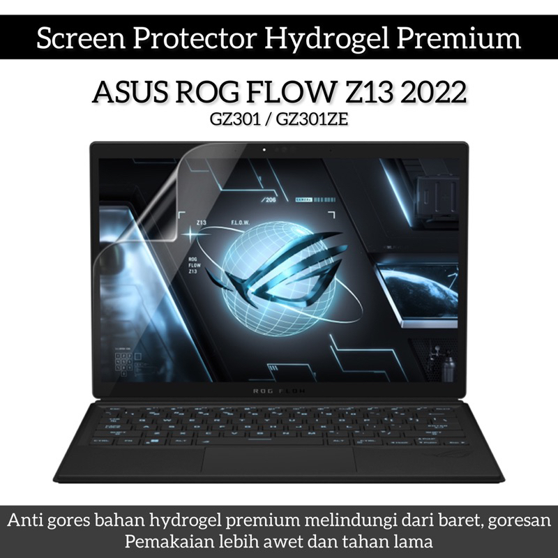 Screen Protector Asus ROG Flow Z13 anti gores hydrogel Laptop ROG Flow Z13