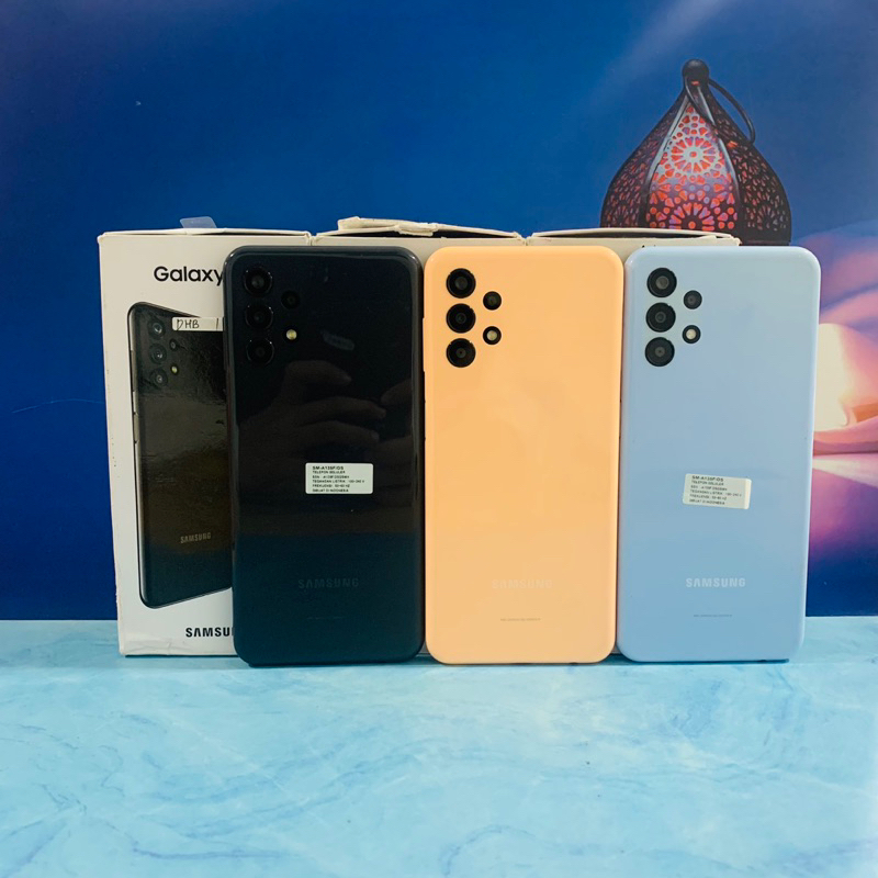 SAMSUNG GALAXY A13 4/128GB 6/128GB SECOND FULLSET BEKAS GARANSI RESMI
