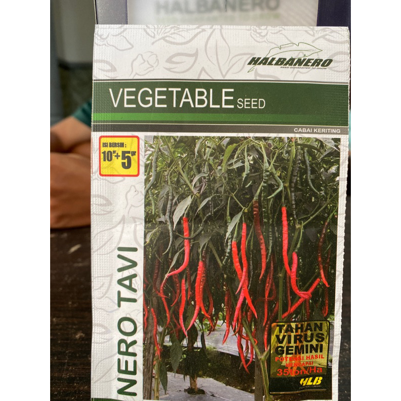 Cabai Keriting Nero Tavi Halbanero HLB