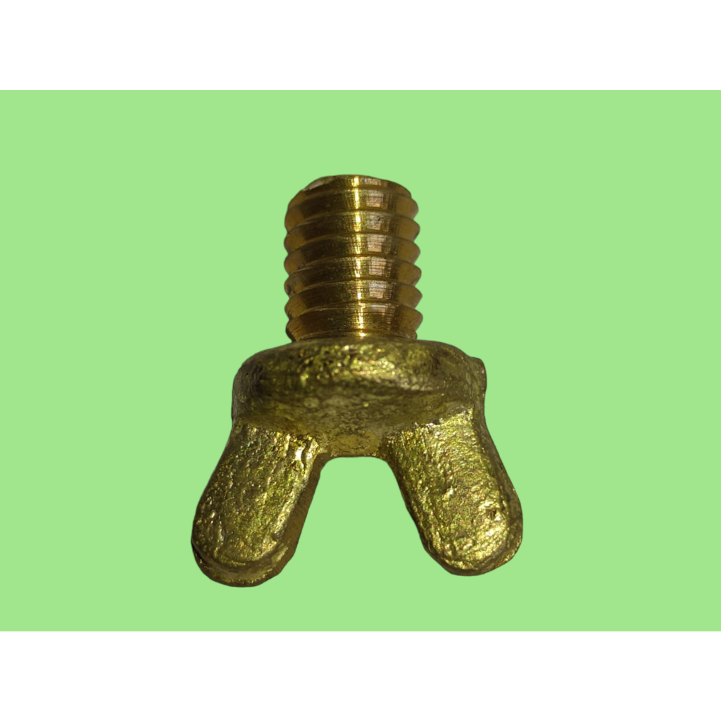 Baut kupu tangki swan semprot manual kuningan