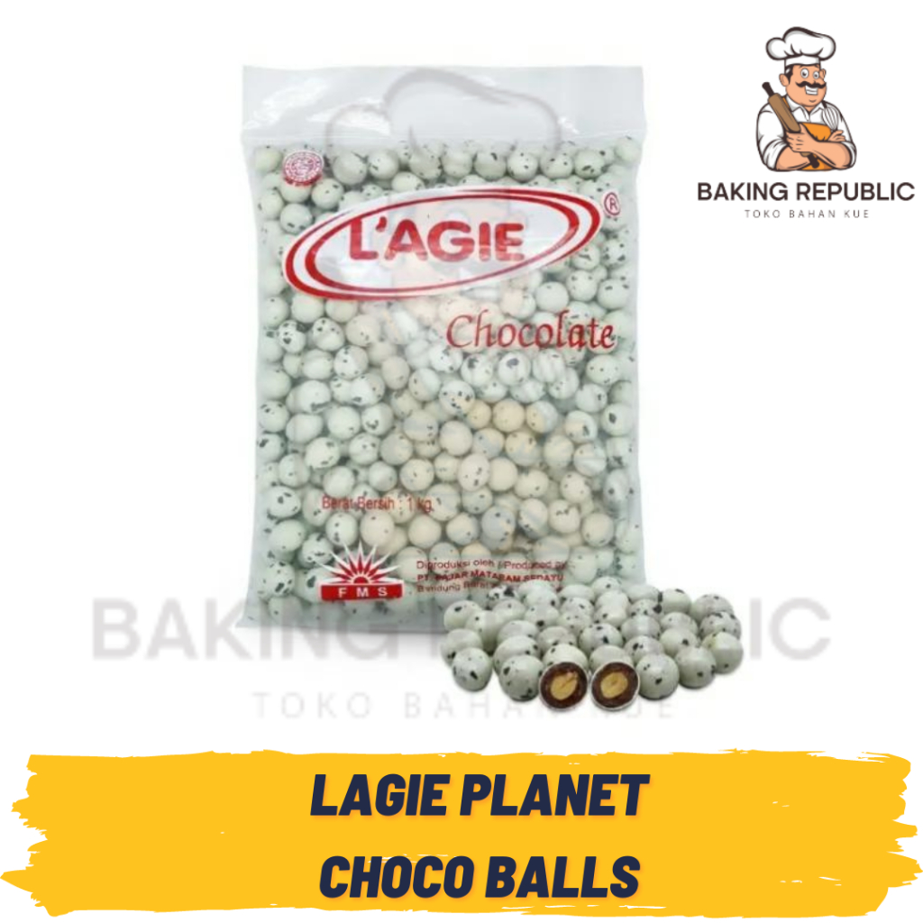 

LAGIE PLANET CHOCO BALL WHITE | 1 KG KEMASAN PABRIK | 500 GRAM | CHOCO BALL WHITE | CHOCO BALL TELUR PUYUH