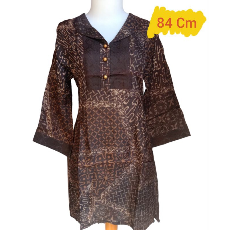 DEHAN DESIGN ATASAN TUNIK BATIK VISCOSE.TUNIK BATIK