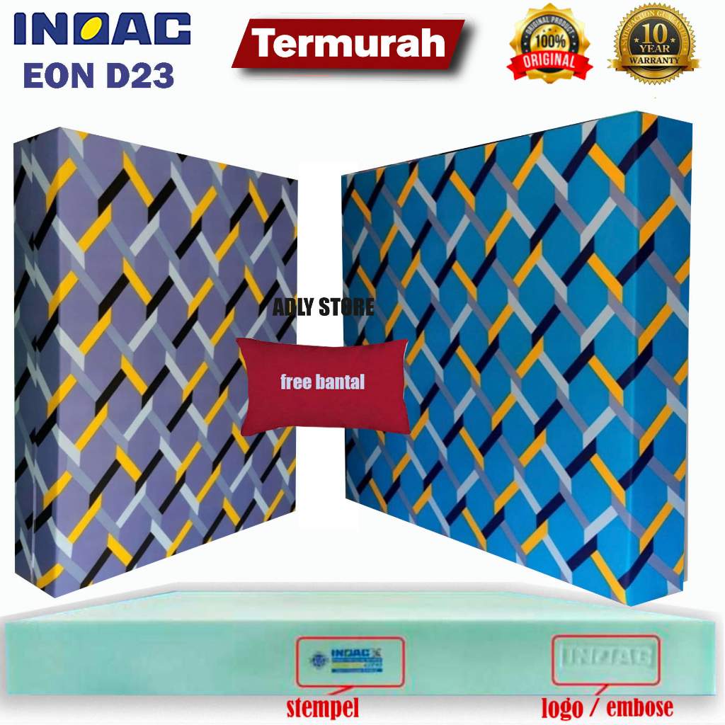 KASUR BUSA INOAC KETEBALAN (20 CM) no1 no2 no3 no4 no5 dan ketebalan 15cm EON D23 Garansi 10 thn