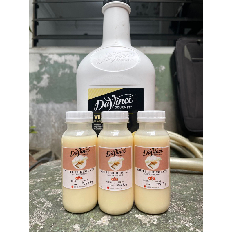 

DAVINCI White Chocolate Sauce Repacking 80ml 100ml