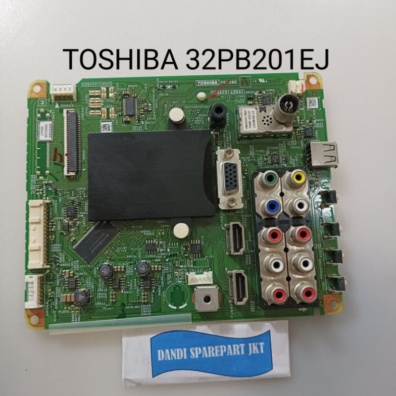 MB led tv TOSHIBA 32PB201 - mainboard tv - MESIN TV LED