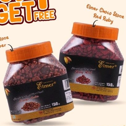 

elmer Choco Stone mini pearl 150gr - orange amber