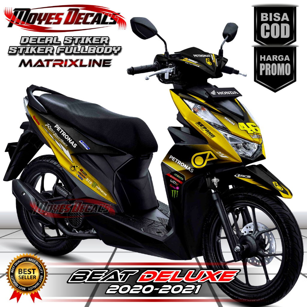 Decal Sticker BEAT 2020 Deluxe Fullbody Petronas
