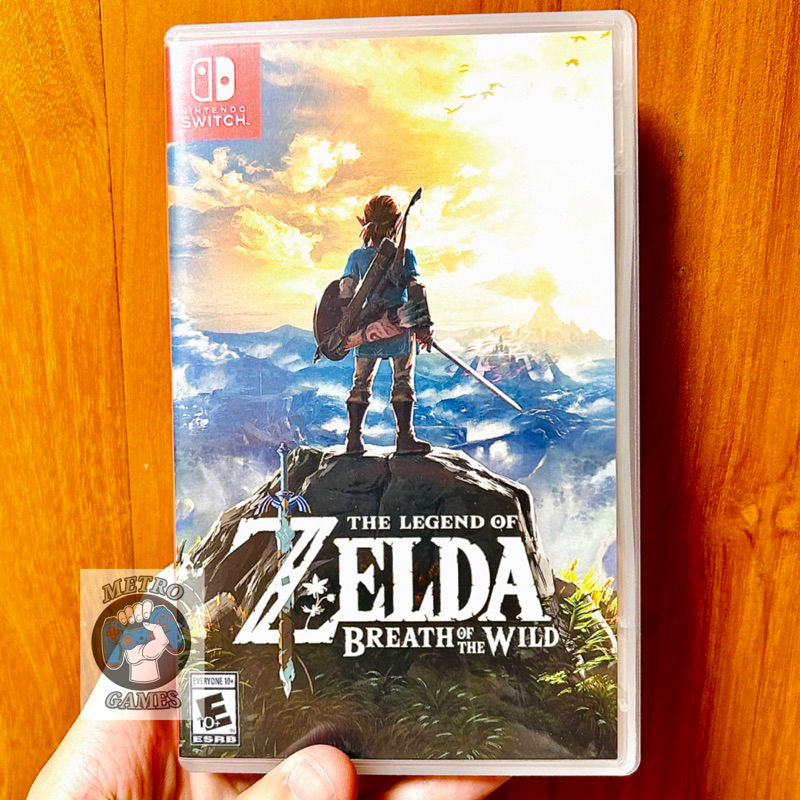 Zelda Breath of the Wild Switch Catridge Fisik The Legend of Zelda Game nintendo switch kaset nitend