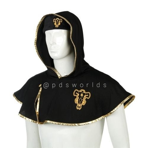 BLA309 (COD) JUBAH HEADBAND BLACK CLOVER COSPLAY ASTA NOELLE YAMI