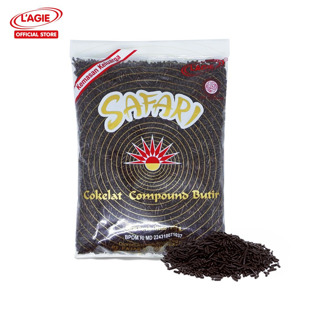 

Lagie safari coklat compoung butir 250GR