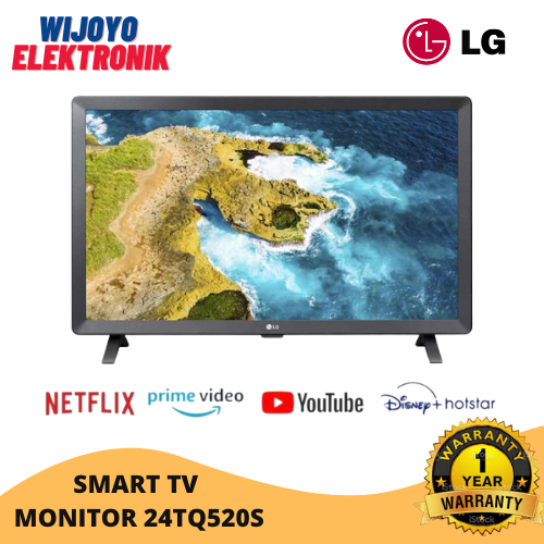 MONITOR TV LG 24TQ520 | 24TQ520S 24 inch HD SMART TV 24TQ WebOs 22