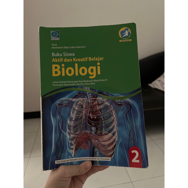 Buku paket Biologi kelas 11 Grafindo (kurikulum 2013 revisi)