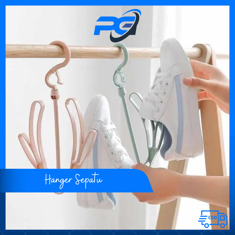 PUGA - HANGER SEPATU | GANTUNGAN SEPATU | JEMURAN SEPATU SENDAL | HANGER MULTIFUNGSI