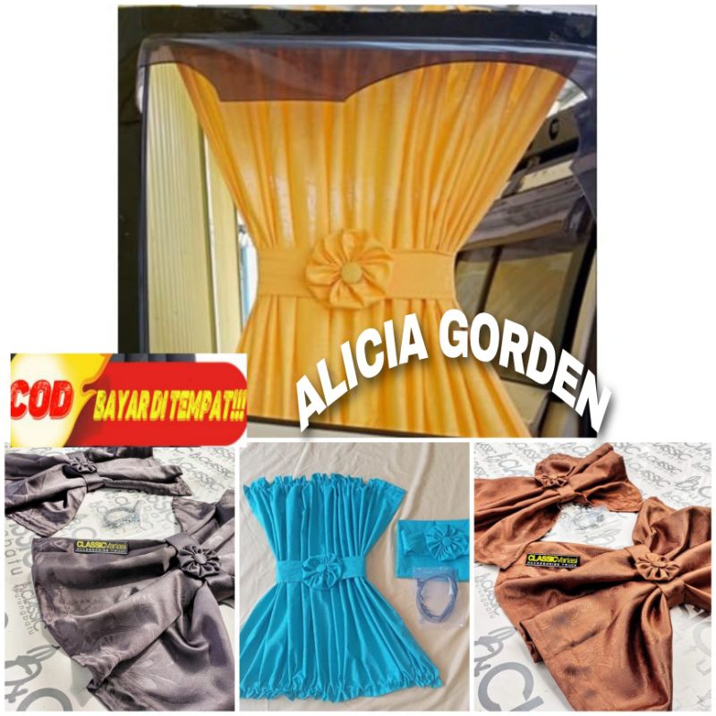 Gorden pintu mobil satu set interior mobil truck picup fuso hino Tirai kaca depan samping terbaru