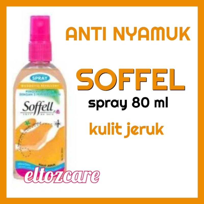 soffel anti nyamuk spray kulit jeruk