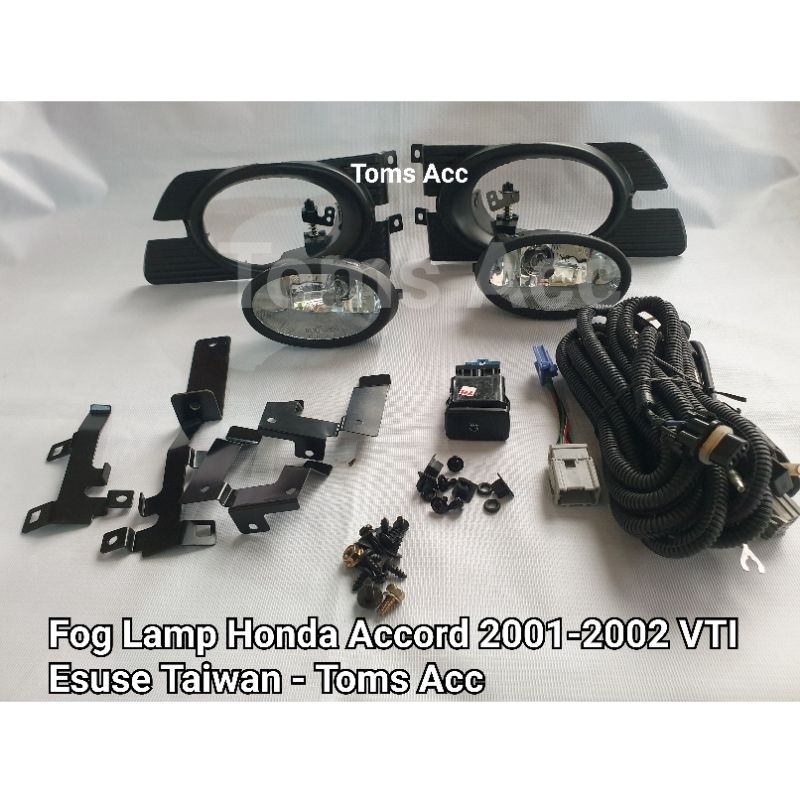 Fog Lamp Accord 2001 2002 2003 VTI Lampu Kabut Fog Lamp Esuse Taiwan