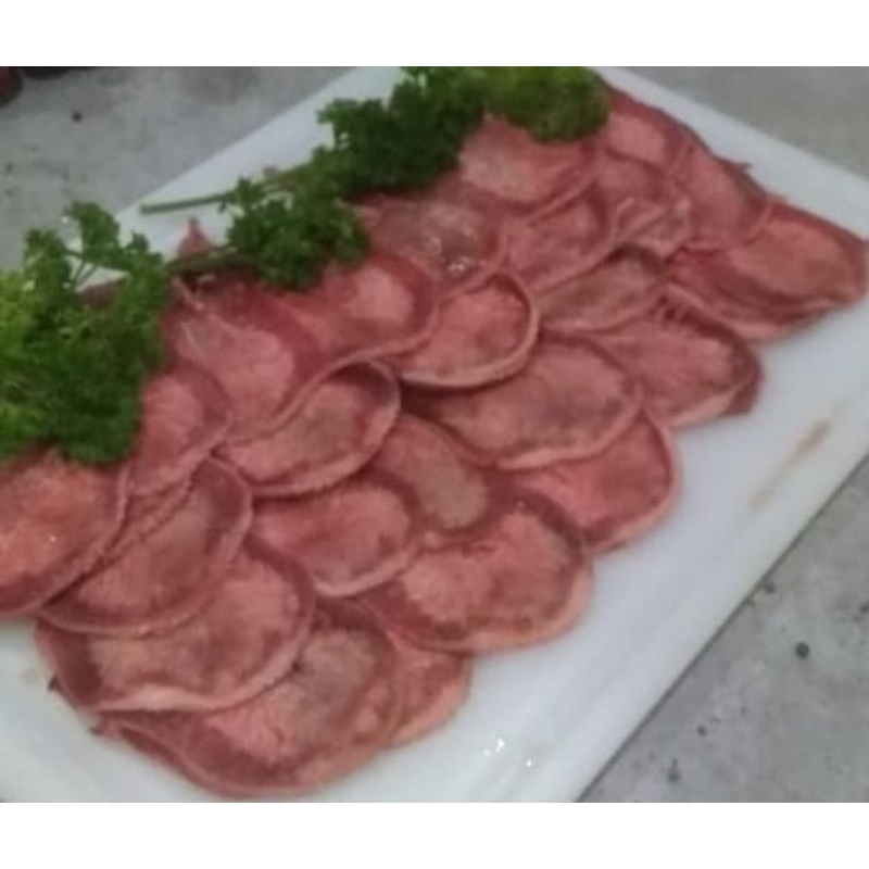 

Slice Lidah Sapi 500g