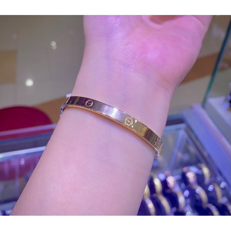 gelang cartier750/75%