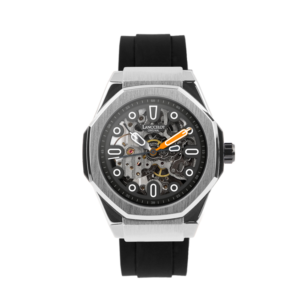 Jam Tangan Lanccelot Time Explorer Rubber of Orbit Pria